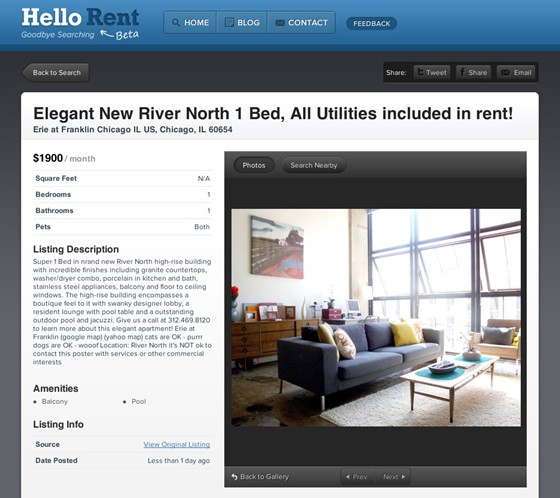 Internal Projects: HelloRent
