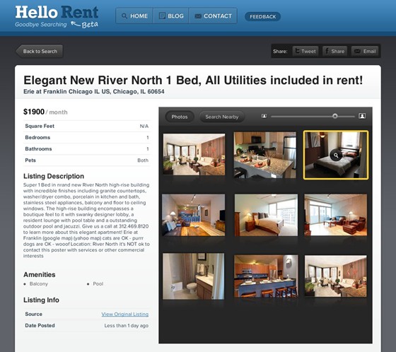 Internal Projects: HelloRent