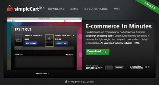 Internal Projects: SimpleCart