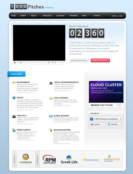 Client Projects: 1000 Pitches